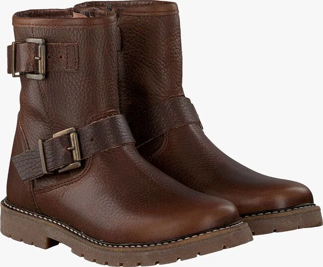 Bruine Ton & Ton Biker Boots 292547 5 Bruine Ton & Ton Biker Boots 292547 - Afbeelding 3