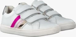 Witte Braqeez Lage Sneakers Lotte Louwies -Mode Kledingwinkel 106840 6