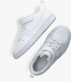 Witte Nike Lage Sneakers Court Borough Low 2 (ps)