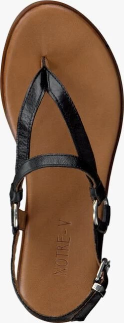 Zwarte Notre-v Sandalen 443020 9 Zwarte Notre-v Sandalen 443020 -Mode Kledingwinkel 111499 4