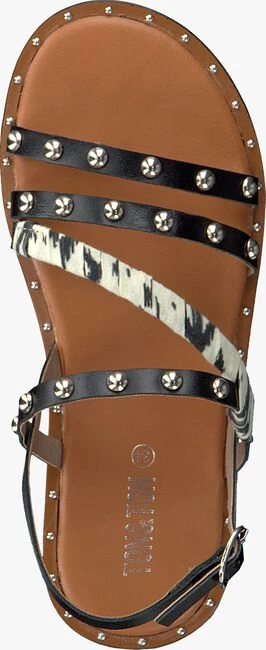 Zwarte Ton & Ton Sandalen Sh709 3 Zwarte Ton & Ton Sandalen Sh709