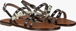 Zwarte Ton & Ton Sandalen Sh709 7 Zwarte Ton & Ton Sandalen Sh709 -Mode Kledingwinkel 113026 6