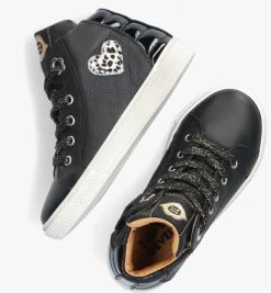 Zwarte Develab Hoge Sneaker 41620 5 Zwarte Develab Hoge Sneaker 41620 -Mode Kledingwinkel 122003 5