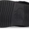 Zwarte Warmbat Pantoffels Flurry Kids