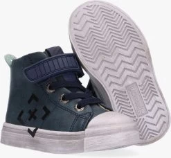 Blauwe Shoesme Hoge Sneaker Sh21w024