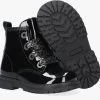 Zwarte Pinocchio Veterboots P1037 -Mode Kledingwinkel 123021 4