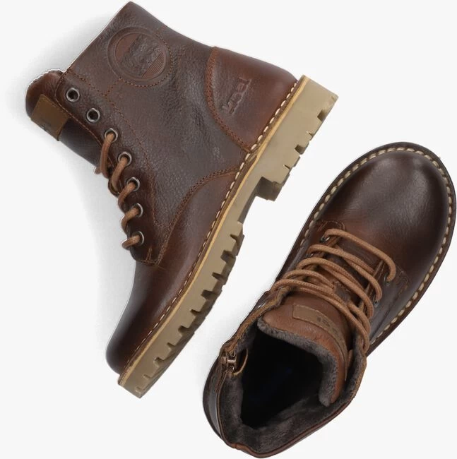 Cognac Koel4kids Veterboots 13m003 4 Cognac Koel4kids Veterboots 13m003 - Afbeelding 2