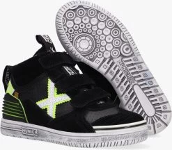 Zwarte Munich Hoge Sneaker G3 Boot Velcro