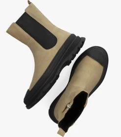 Beige Wysh Chelsea Boots Camila -Mode Kledingwinkel 201431 5