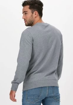 Mode Kledingwinkel 19 Grijze Calvin Klein Sweater Core Institutional L