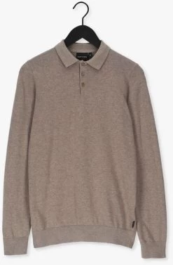 Taupe Saint Steve Polo Berend Polo -Mode Kledingwinkel 202409 5