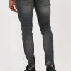 Grijze G-star Raw Skinny Jeans 6132 - Slander Grey R Superstr -Mode Kledingwinkel 203023 2