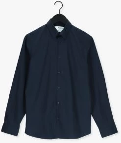 Donkerblauwe Selected Homme Klassiek Overhemd Slimmichigan Shirt Ls B -Mode Kledingwinkel 205699 5