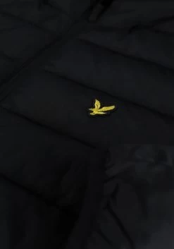 Zwarte Lyle & Scott Gewatteerde Jas Lightweight Puffer Jacket -Mode Kledingwinkel 206626 6