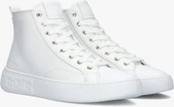 Witte Guess Hoge Sneaker Invyte