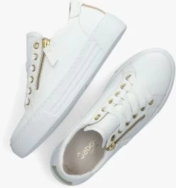 Witte Gabor Lage Sneakers 465 -Mode Kledingwinkel 208430 5