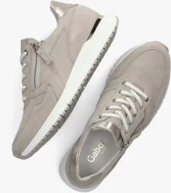 Beige Gabor Lage Sneakers 448.1 -Mode Kledingwinkel 208847 5