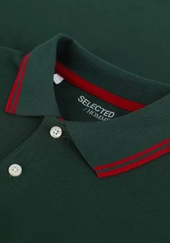 Groene Selected Homme Polo Slhaze Sport Ss Polo W -Mode Kledingwinkel 209551 6