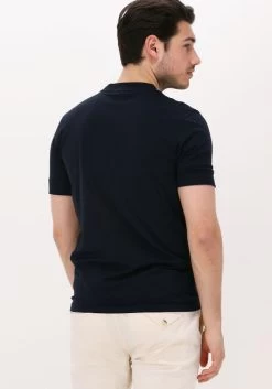Donkerblauwe Drykorn T-shirt Anton 520062