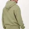 Groene Calvin Klein Sweater Stacked Logo Hoodie Men -Mode Kledingwinkel 214942 2