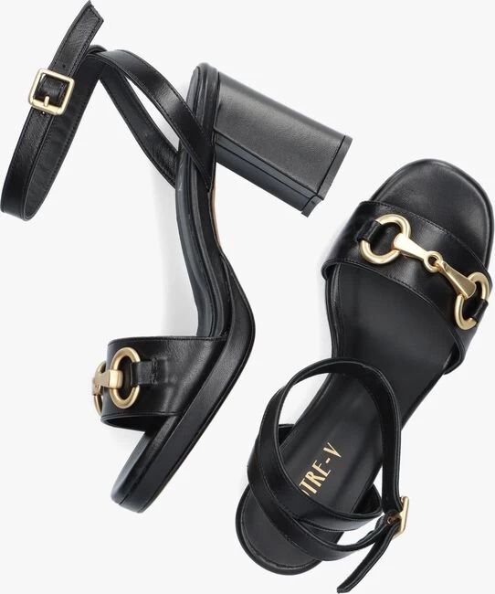 Zwarte Notre-v Sandalen 99915 6 Zwarte Notre-v Sandalen 99915 - Afbeelding 4