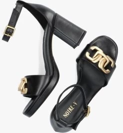 Zwarte Notre-v Sandalen 99908 -Mode Kledingwinkel 215551 5