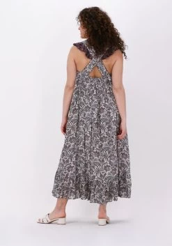 Paarse Idano Maxi Jurk Eddy