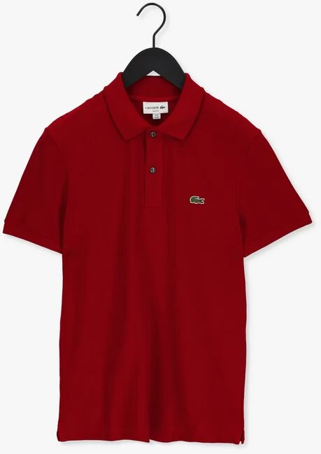 Bordeaux Lacoste Polo 1hp3 Men's S/s Polo 1121 5 Bordeaux Lacoste Polo 1hp3 Men's S/s Polo 1121 - Afbeelding 3