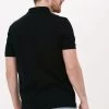 Zwarte Fred Perry Polo Textured Stripe Polo Shirt -Mode Kledingwinkel 218145 2
