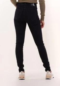 Zwarte Calvin Klein Skinny Jeans High Rise Skinny