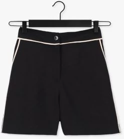 Zwarte Access Shorts Linen High-waisted Shorts 8 Zwarte Access Shorts Linen High-waisted Shorts -Mode Kledingwinkel 219728 5