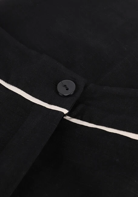 Zwarte Access Shorts Linen High-waisted Shorts 6 Zwarte Access Shorts Linen High-waisted Shorts - Afbeelding 4