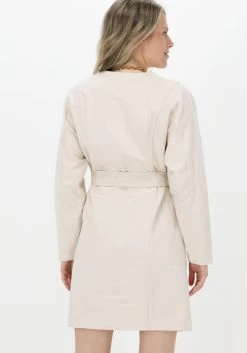 Creme Another Label Mini Jurk Kirci Dress
