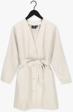 Creme Another Label Mini Jurk Kirci Dress -Mode Kledingwinkel 221623 5