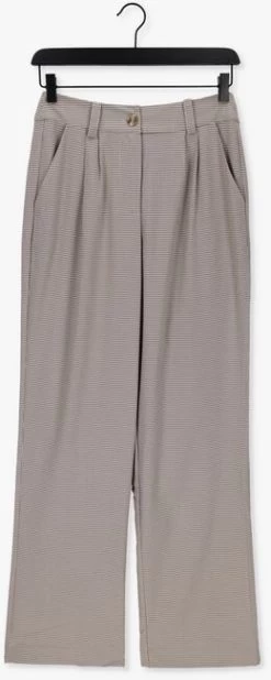 Beige Modström Pantalon Atticus Check Pants -Mode Kledingwinkel 223843 5