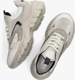 Taupe Via Vai Lage Sneakers Sue Rose -Mode Kledingwinkel 224012 5