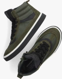 Groene Jochie & Freaks Hoge Sneaker Tijn 5 Groene Jochie & Freaks Hoge Sneaker Tijn -Mode Kledingwinkel 224899 5