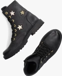Zwarte Omoda Veterboots Yara -Mode Kledingwinkel 224911 5