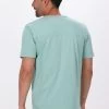 Groene Selected Homme T-shirt Slhrelaxlong-david Ss O-neck Tee G Camp -Mode Kledingwinkel 225099 2