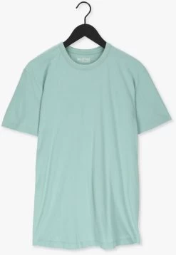 Groene Selected Homme T-shirt Slhrelaxlong-david Ss O-neck Tee G Camp -Mode Kledingwinkel 225099 5