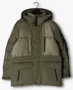 Groene Peuterey Gewatteerde Jas Juke Nbe Bmat -Mode Kledingwinkel 225774 5