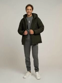 Grijze Nik & Nik Sweater Swirl Logo Sweatshirt