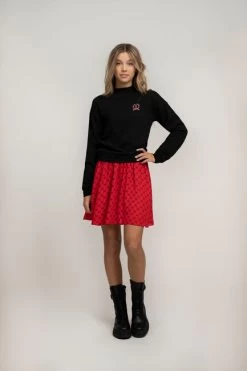 Zwarte Nik & Nik Trui Anna Sweater