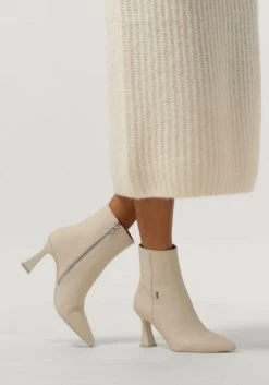 Beige Nubikk Enkellaarsjes Ace Yada -Mode Kledingwinkel 227305 8