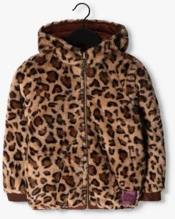 Camel Ammehoela Faux Fur Jas Am.lola.06