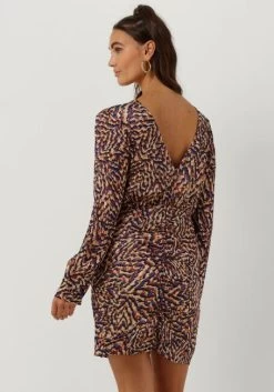 Paarse Second Female Mini Jurk Aude Mini Dress