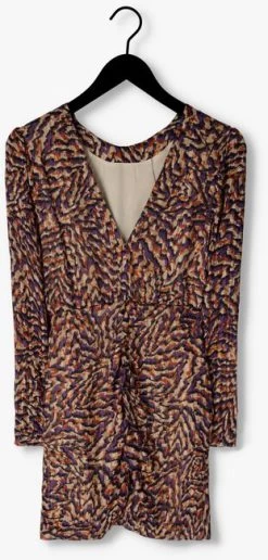 Paarse Second Female Mini Jurk Aude Mini Dress -Mode Kledingwinkel 229790 5