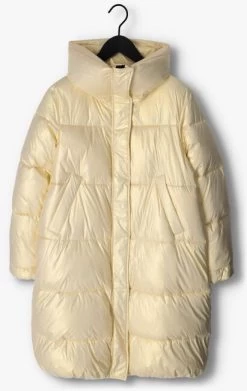 Parelmoer Canadian Gewatteerde Jas Nylon Madeperla -Mode Kledingwinkel 230317 5