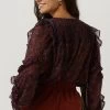 Bordeaux Louizon Blouse Darleen Top -Mode Kledingwinkel 230426 2