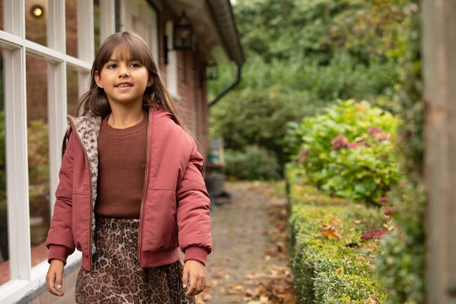 Beige Looxs Gewatteerde Jas 2231-7200 3 Beige Looxs Gewatteerde Jas 2231-7200